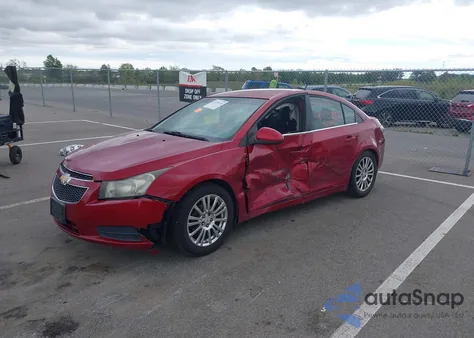 2011 Chevrolet Cruze Eco z USA, uszkodzony, nr VIN 1G1PJ5S93B7237539